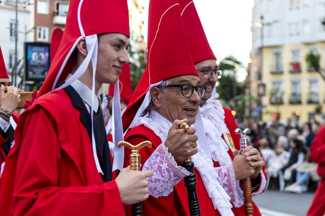 La procesión de los &#039;coloraos&#039;, en imágenes