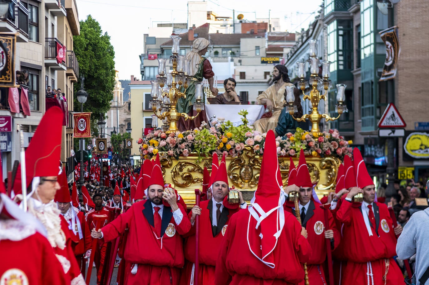 La procesión de los &#039;coloraos&#039;, en imágenes