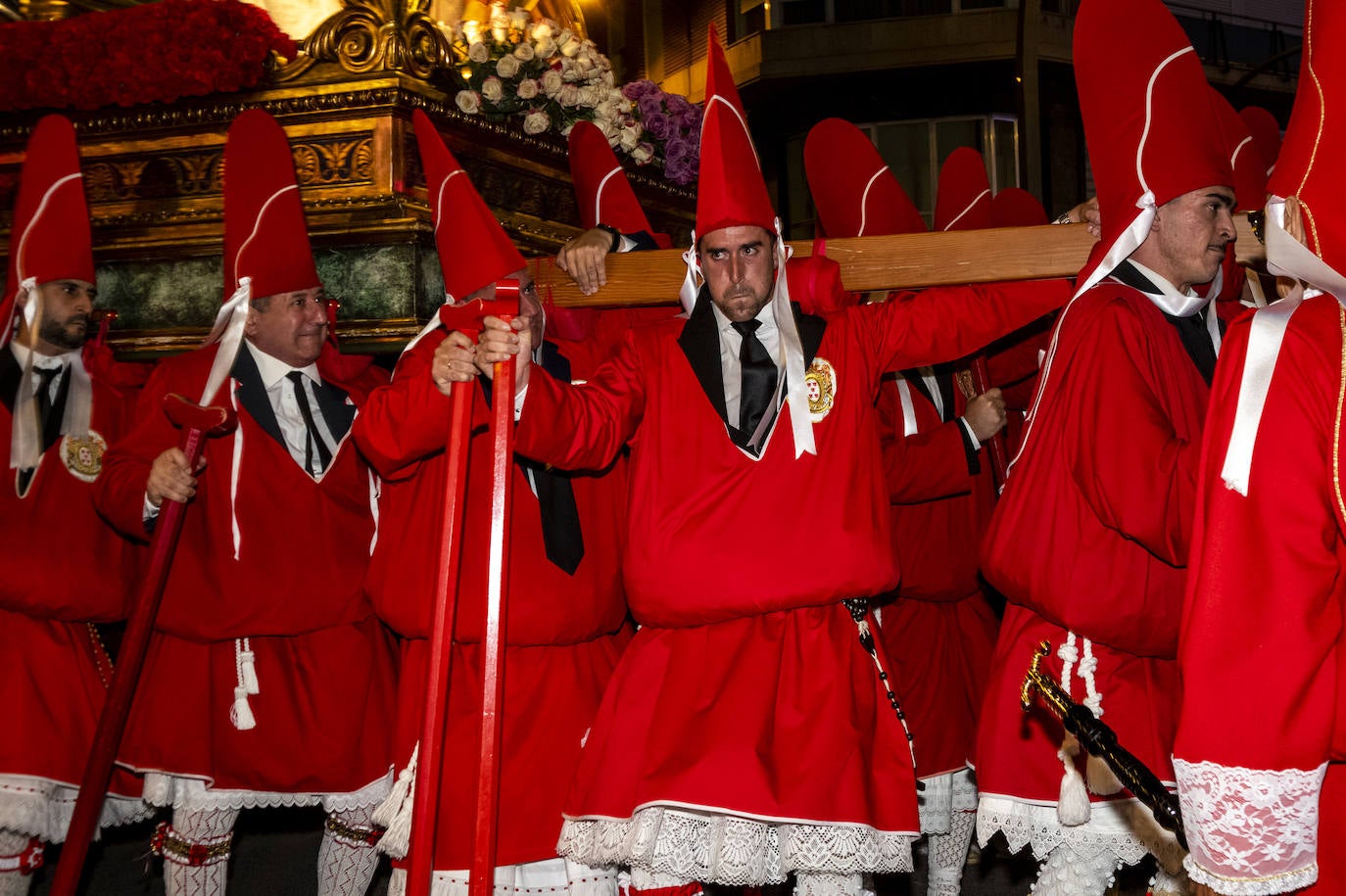 La procesión de los &#039;coloraos&#039;, en imágenes