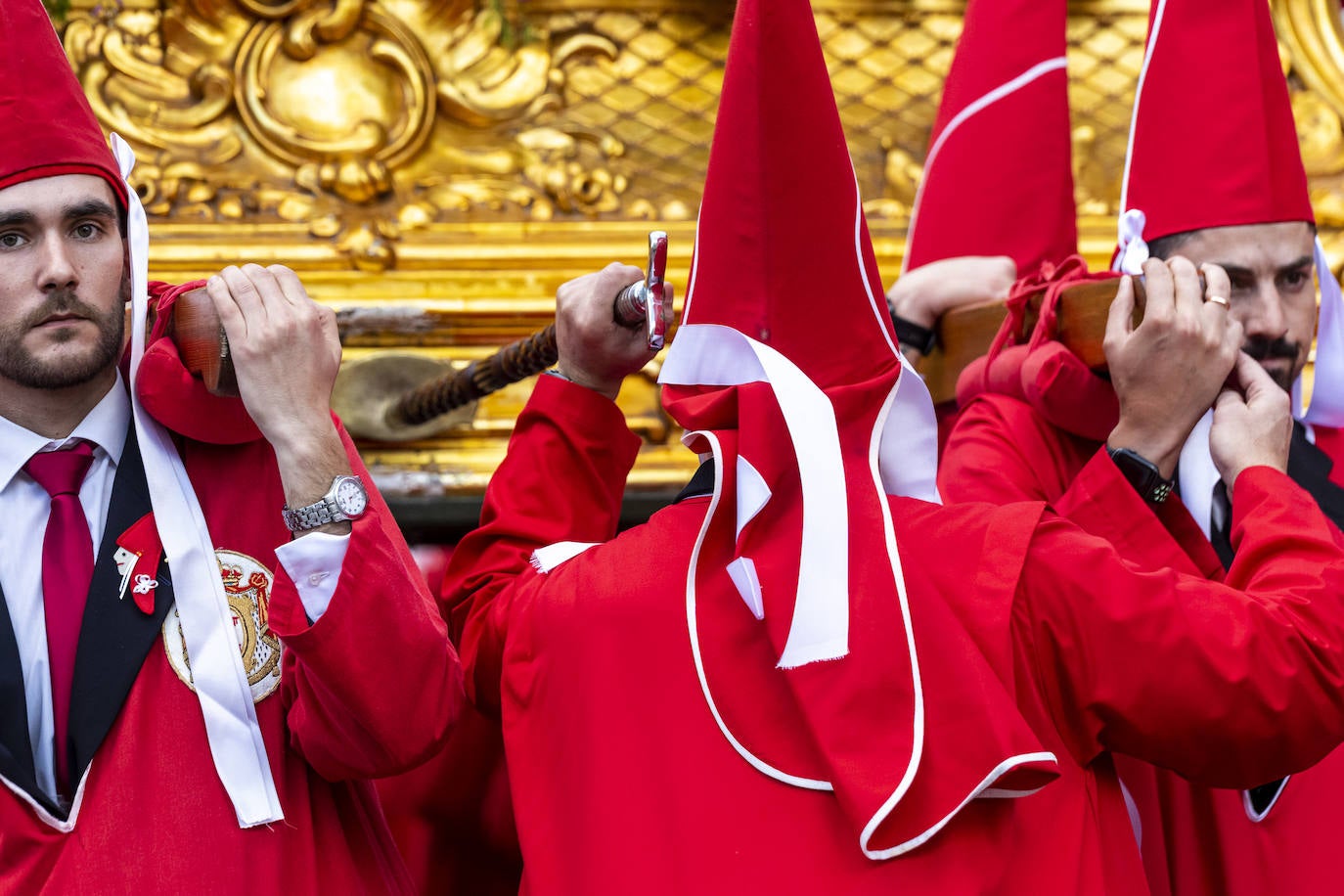 La procesión de los &#039;coloraos&#039;, en imágenes