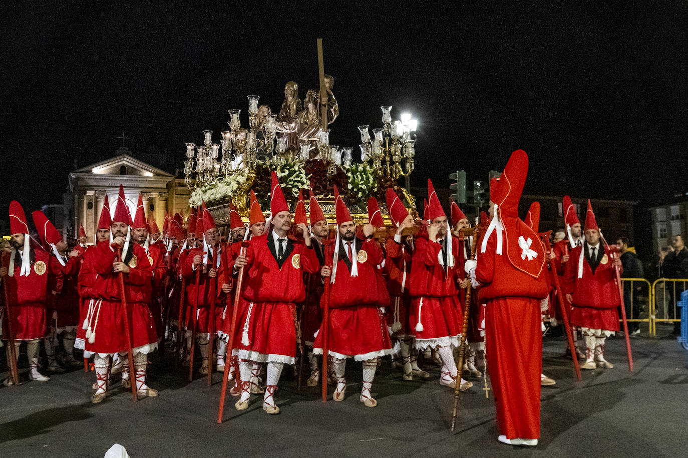 La procesión de los &#039;coloraos&#039;, en imágenes