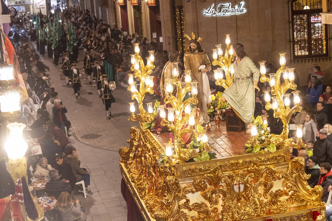 La procesión del Prendimiento de Cartagena, en imágenes