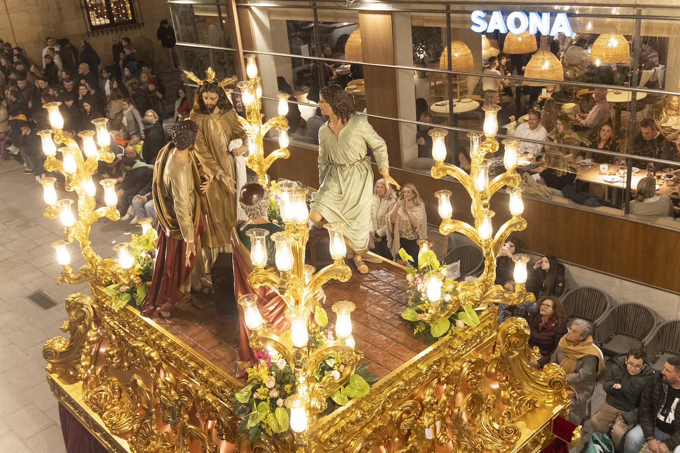 La procesión del Prendimiento de Cartagena, en imágenes