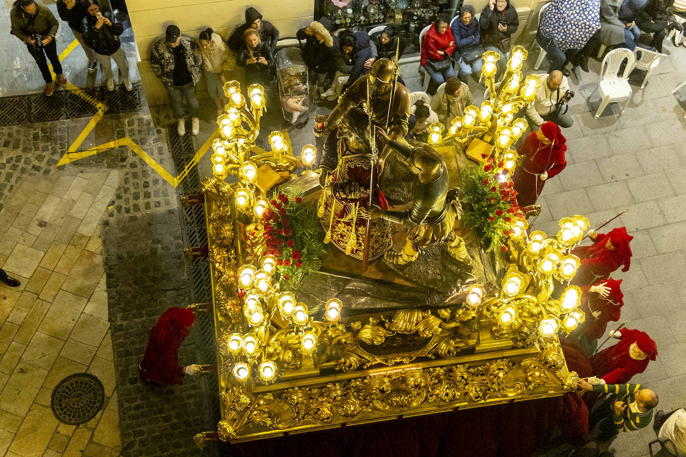 La procesión del Prendimiento de Cartagena, en imágenes