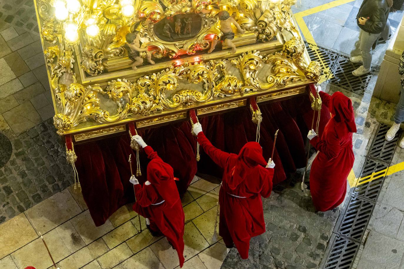 La procesión del Prendimiento de Cartagena, en imágenes