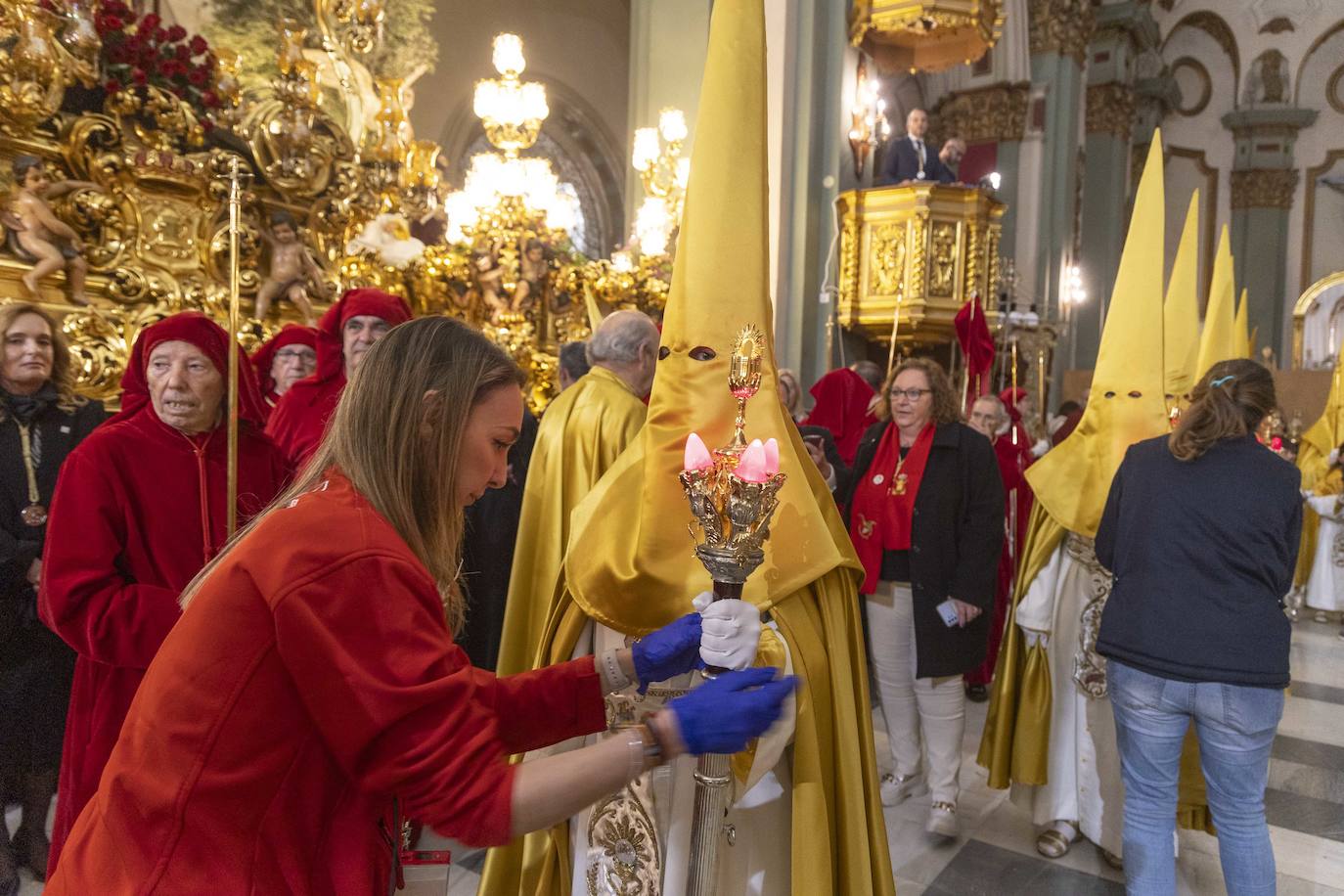 La procesión del Prendimiento de Cartagena, en imágenes