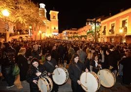 Las imágenes de La Noche de los Tambores en Mula