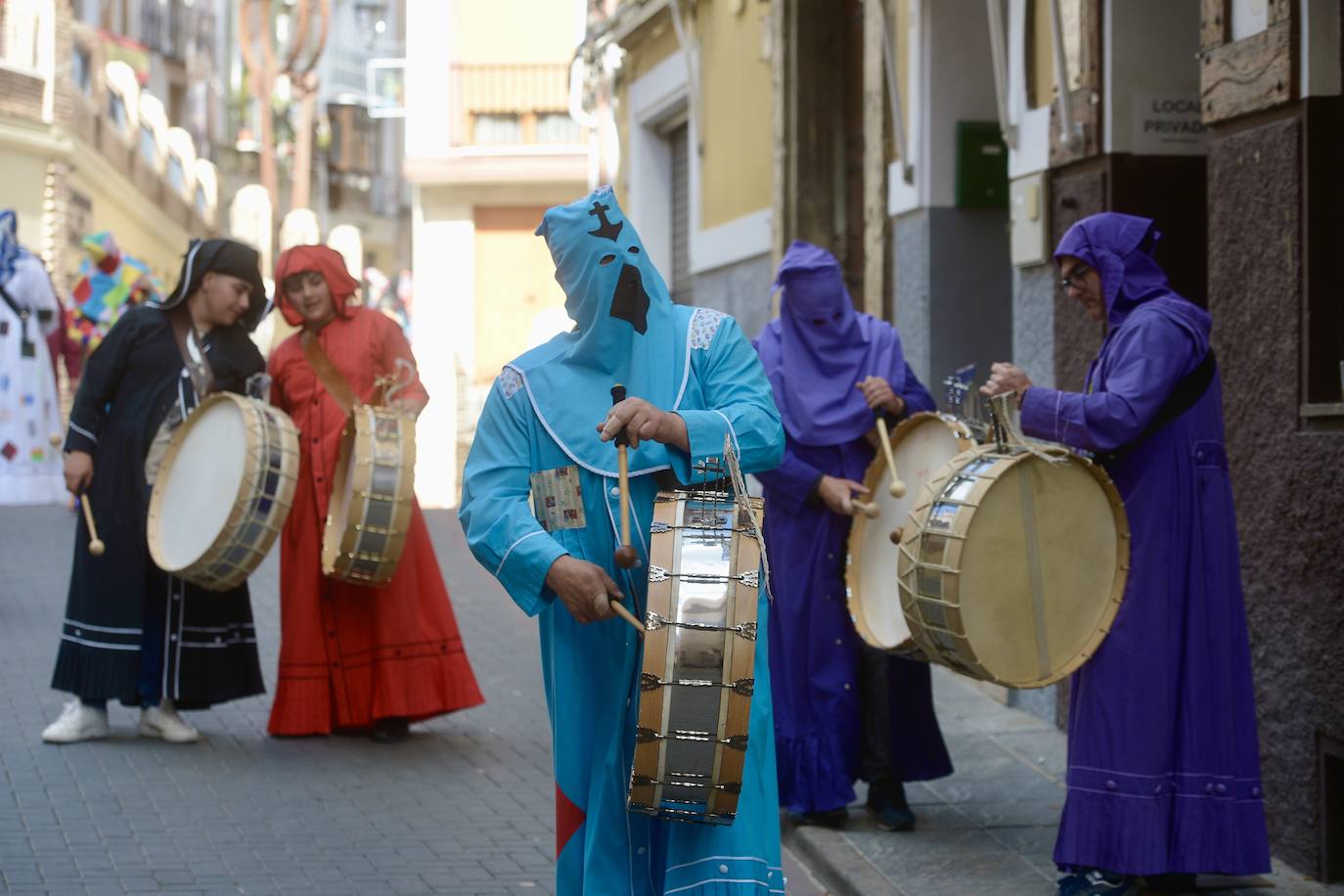 Los tambores toman las calles de Moratalla en Jueves Santo