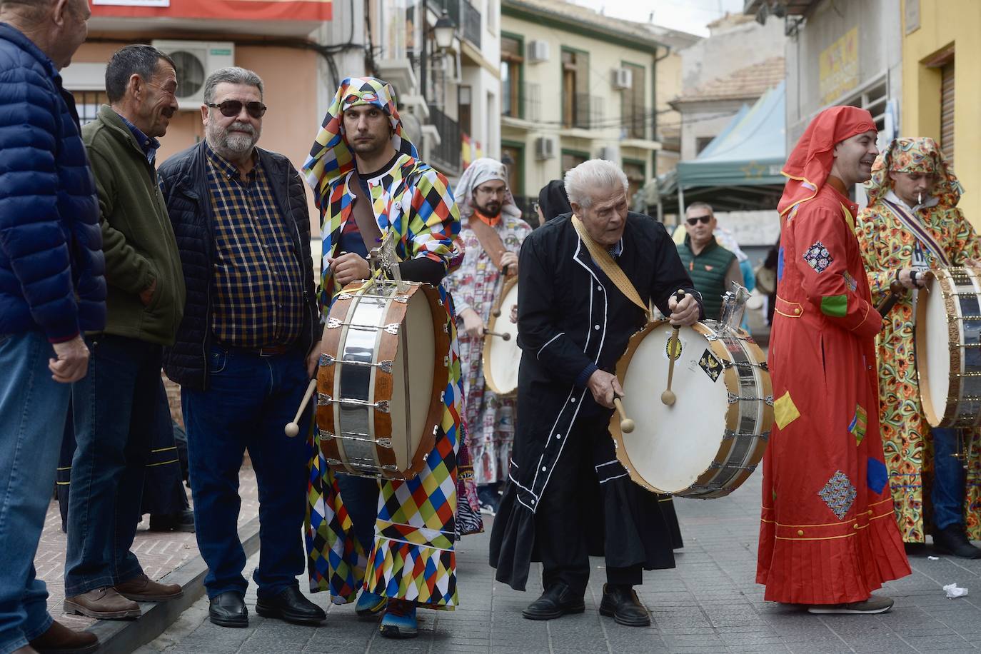 Los tambores toman las calles de Moratalla en Jueves Santo