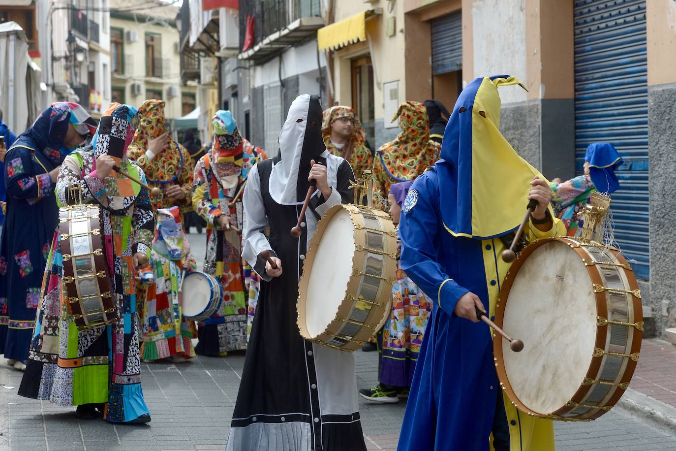 Los tambores toman las calles de Moratalla en Jueves Santo