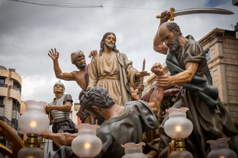 Las imágenes de la procesión de El Prendimiento en Orihuela