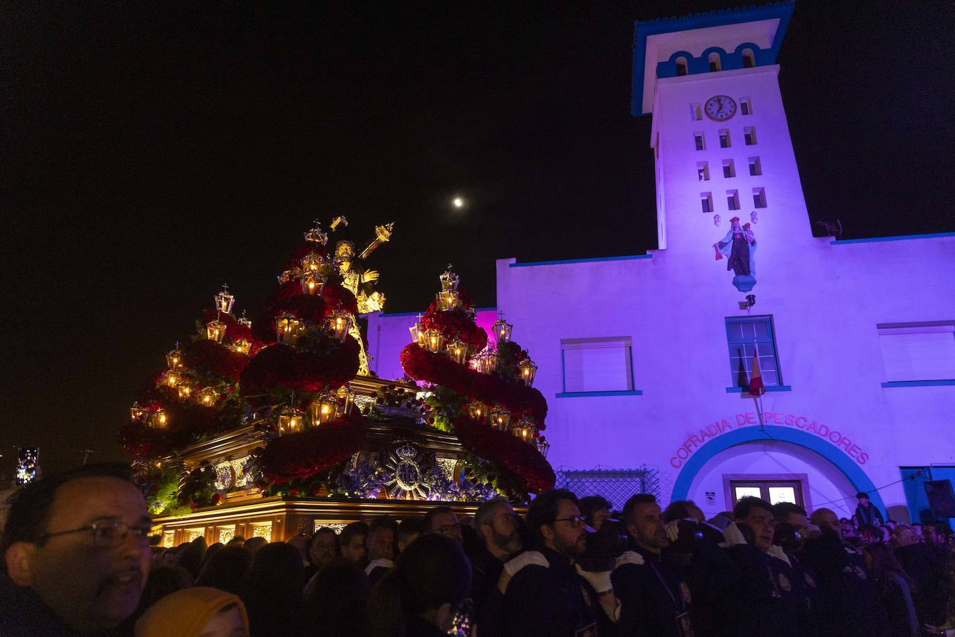 Procesión del Encuentro de Viernes Santo de Cartagena, en imágenes