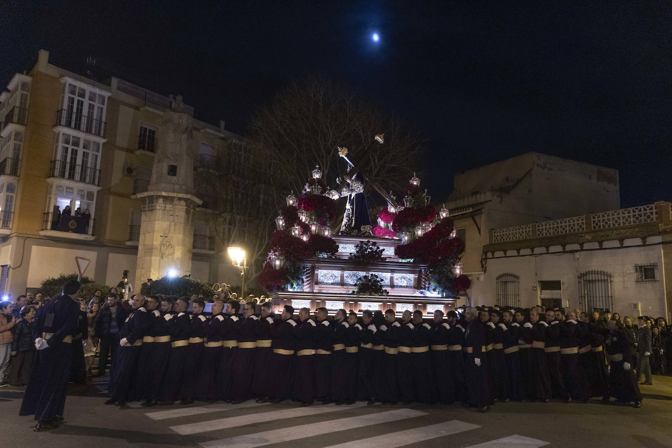 Procesión del Encuentro de Viernes Santo de Cartagena, en imágenes