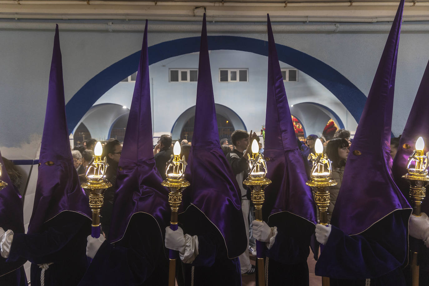 Procesión del Encuentro de Viernes Santo de Cartagena, en imágenes