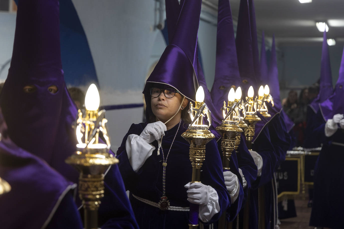 Procesión del Encuentro de Viernes Santo de Cartagena, en imágenes