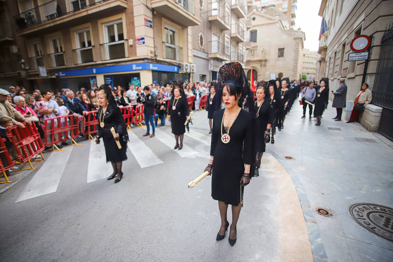 Las cofradías de la Misericordia, de Servitas y del Santo Sepulcro cierran el Viernes Santo