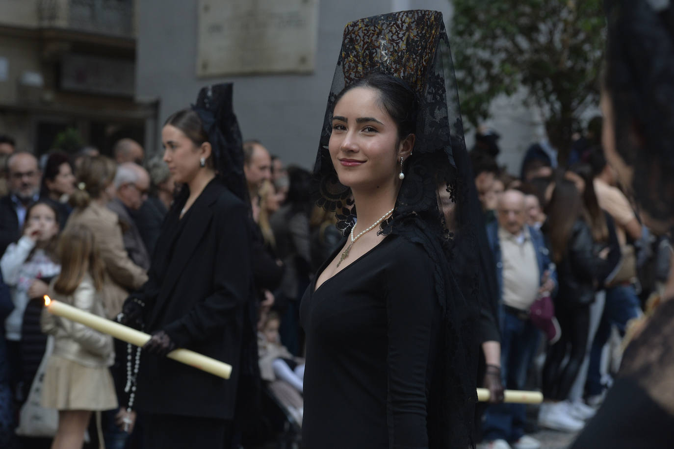 Las cofradías de la Misericordia, de Servitas y del Santo Sepulcro cierran el Viernes Santo