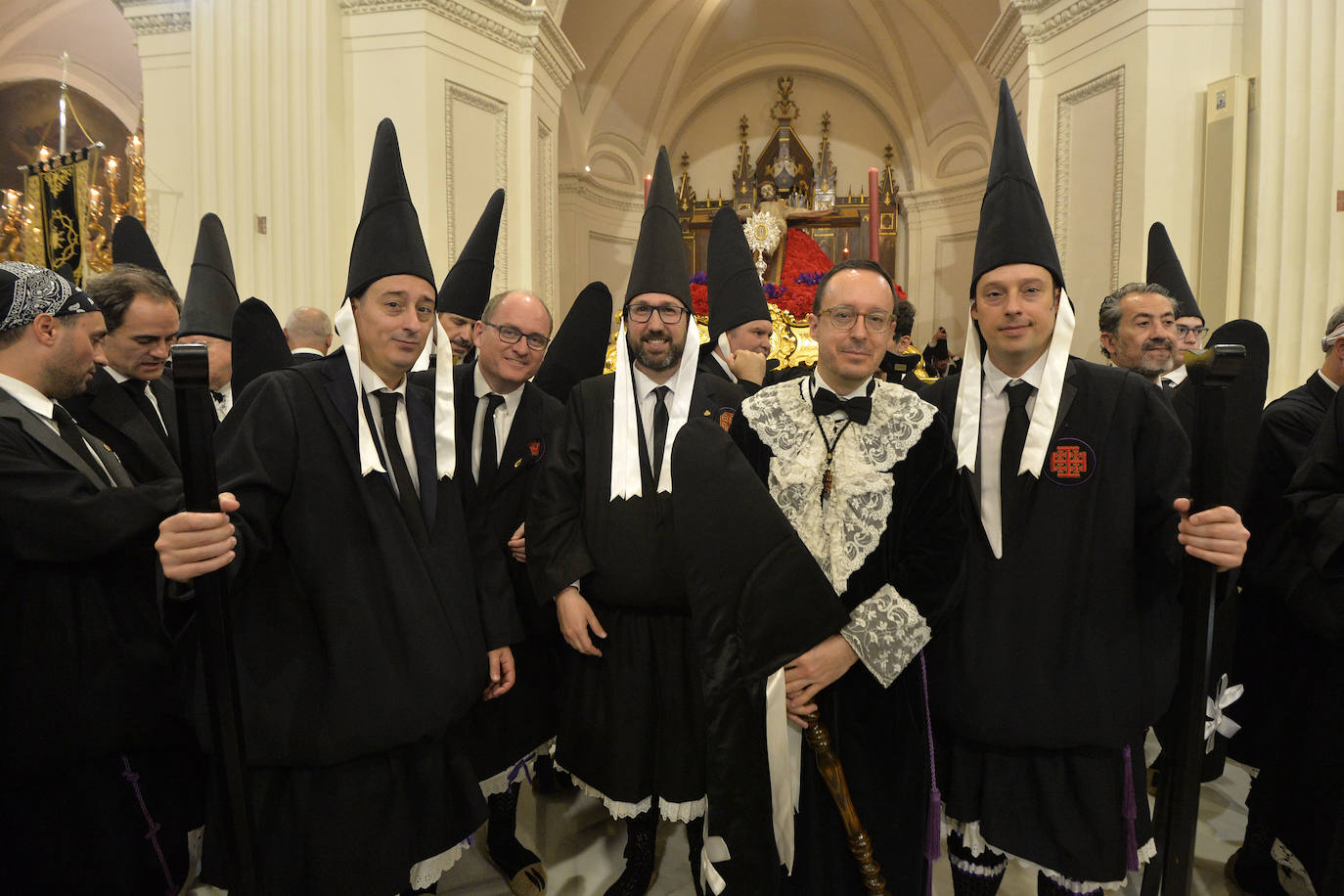 Las cofradías de la Misericordia, de Servitas y del Santo Sepulcro cierran el Viernes Santo