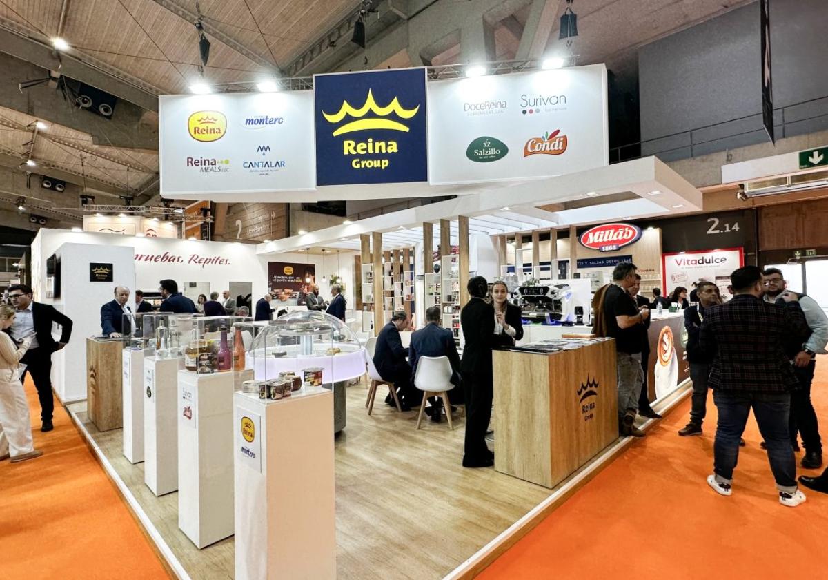 Estand de Reina Group en Alimentaria.