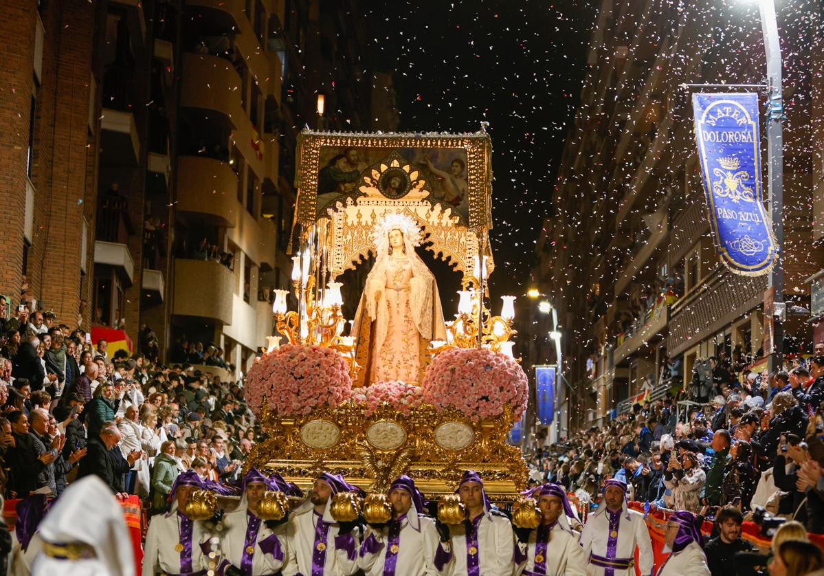 La Amargura, broche de oro en el cortejo de la Historia de la Salvación de Lorca