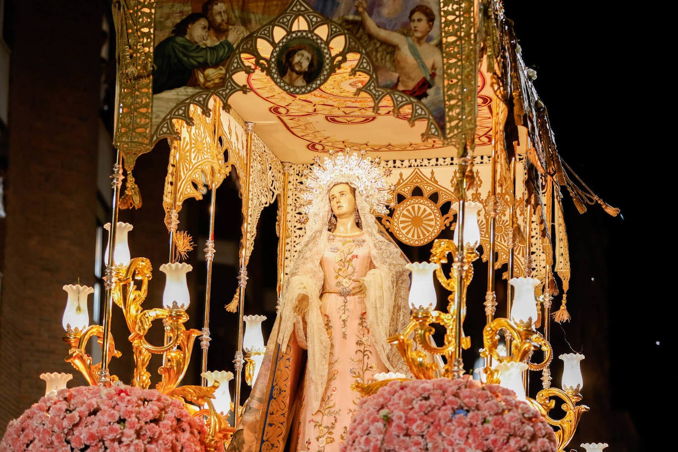 La procesión del Viernes Santo de Lorca, en imágenes