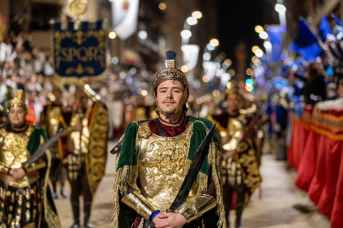 La procesión del Viernes Santo de Lorca, en imágenes
