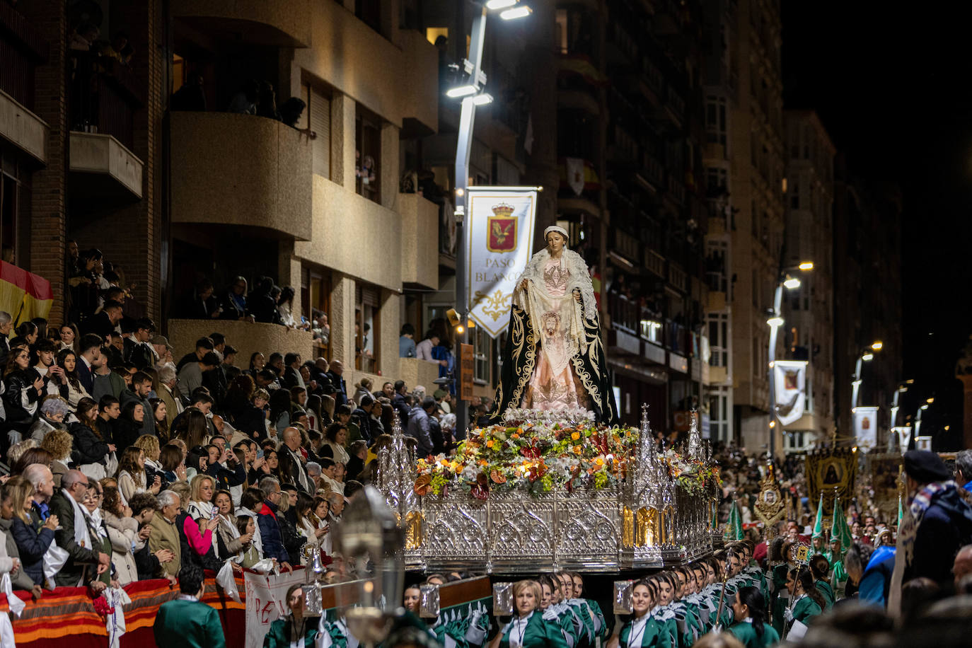 La procesión del Viernes Santo de Lorca, en imágenes
