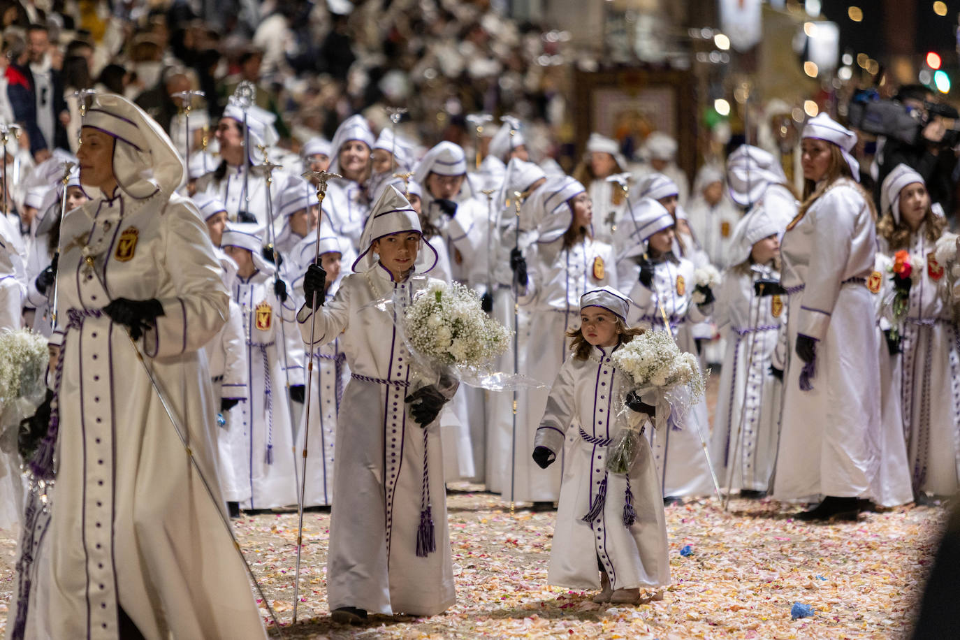 La procesión del Viernes Santo de Lorca, en imágenes