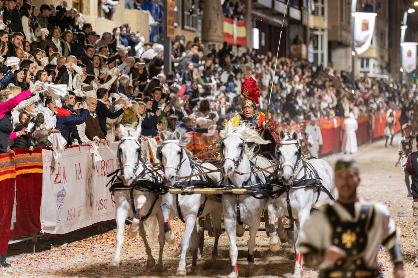 La procesión del Viernes Santo de Lorca, en imágenes