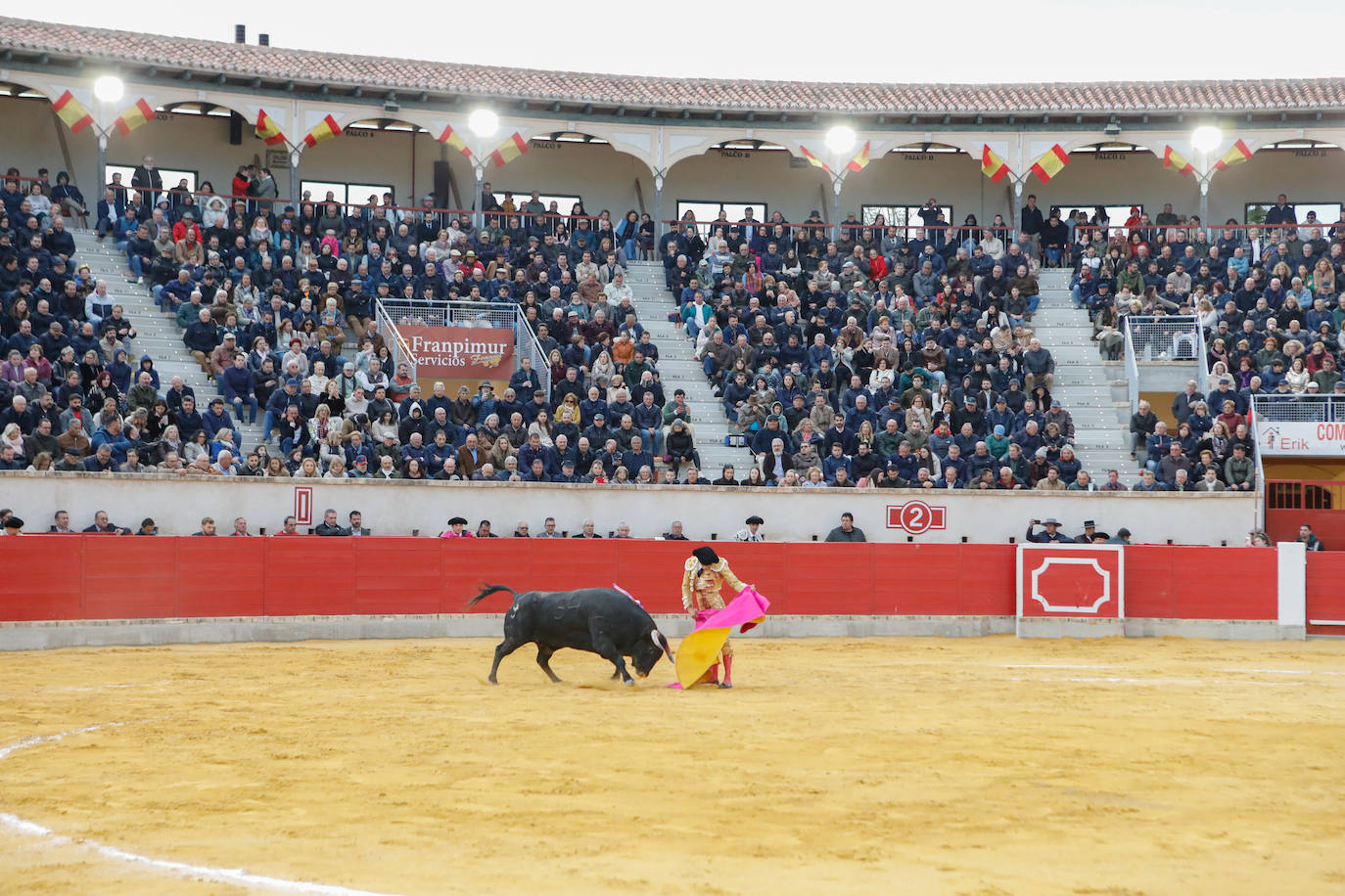 La reapertura de la plaza de toros de Lorca, en imágenes