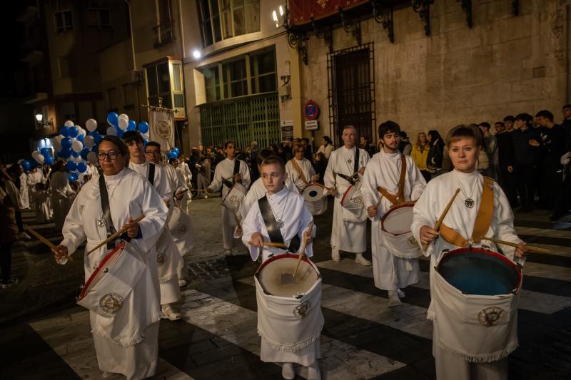 Las imágenes de la procesión de la Resurrección en Orihuela