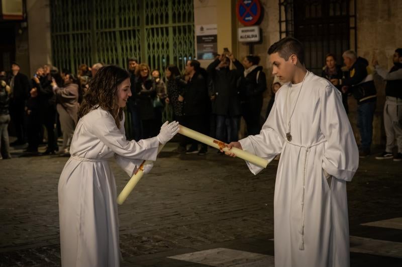 Las imágenes de la procesión de la Resurrección en Orihuela