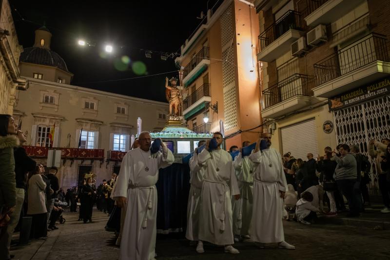 Las imágenes de la procesión de la Resurrección en Orihuela