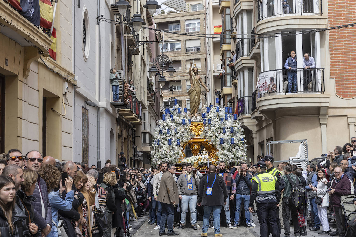 Suspenden la procesión de Domingo de Resurrección en Cartagena por amenaza de lluvias