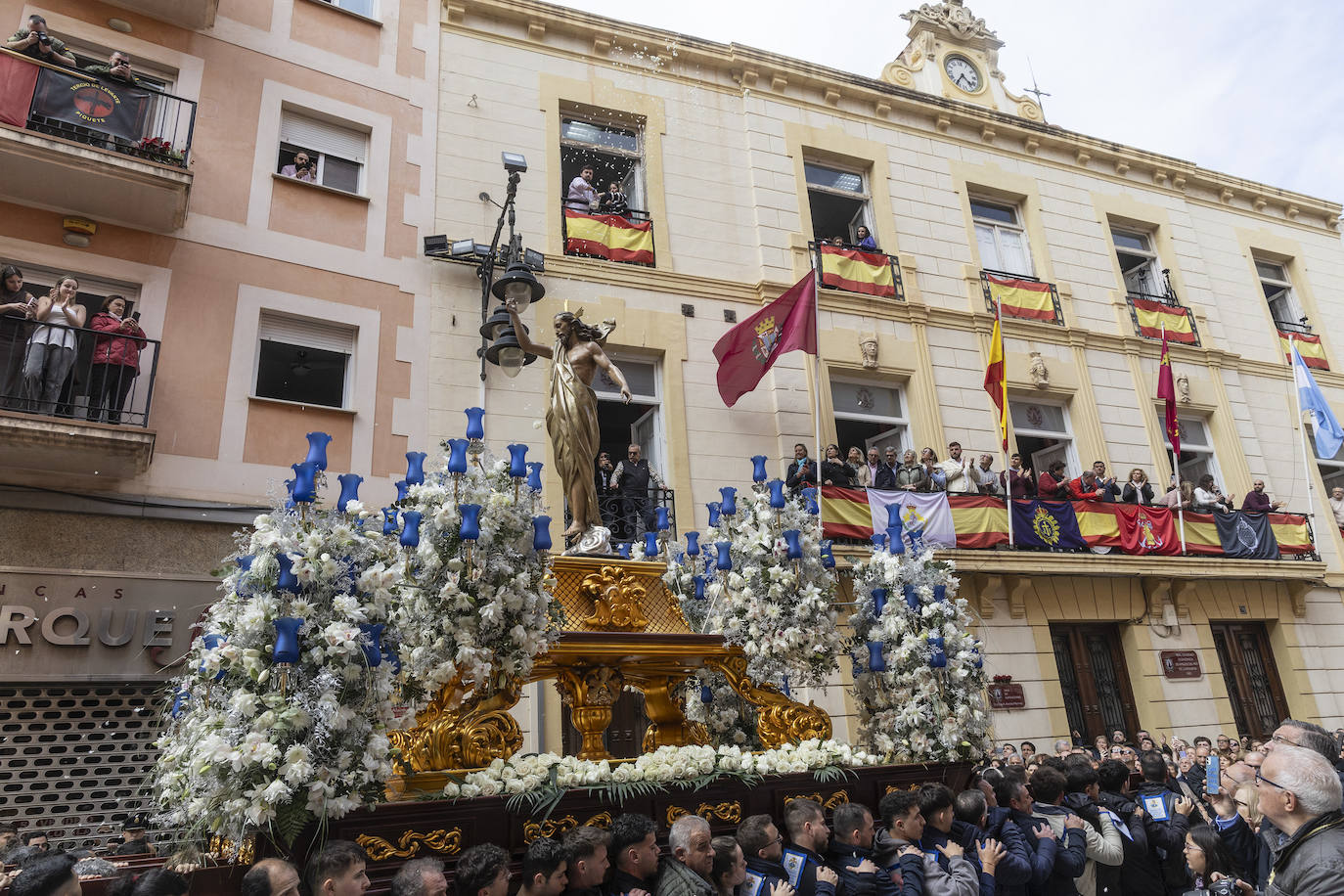 Suspenden la procesión de Domingo de Resurrección en Cartagena por amenaza de lluvias