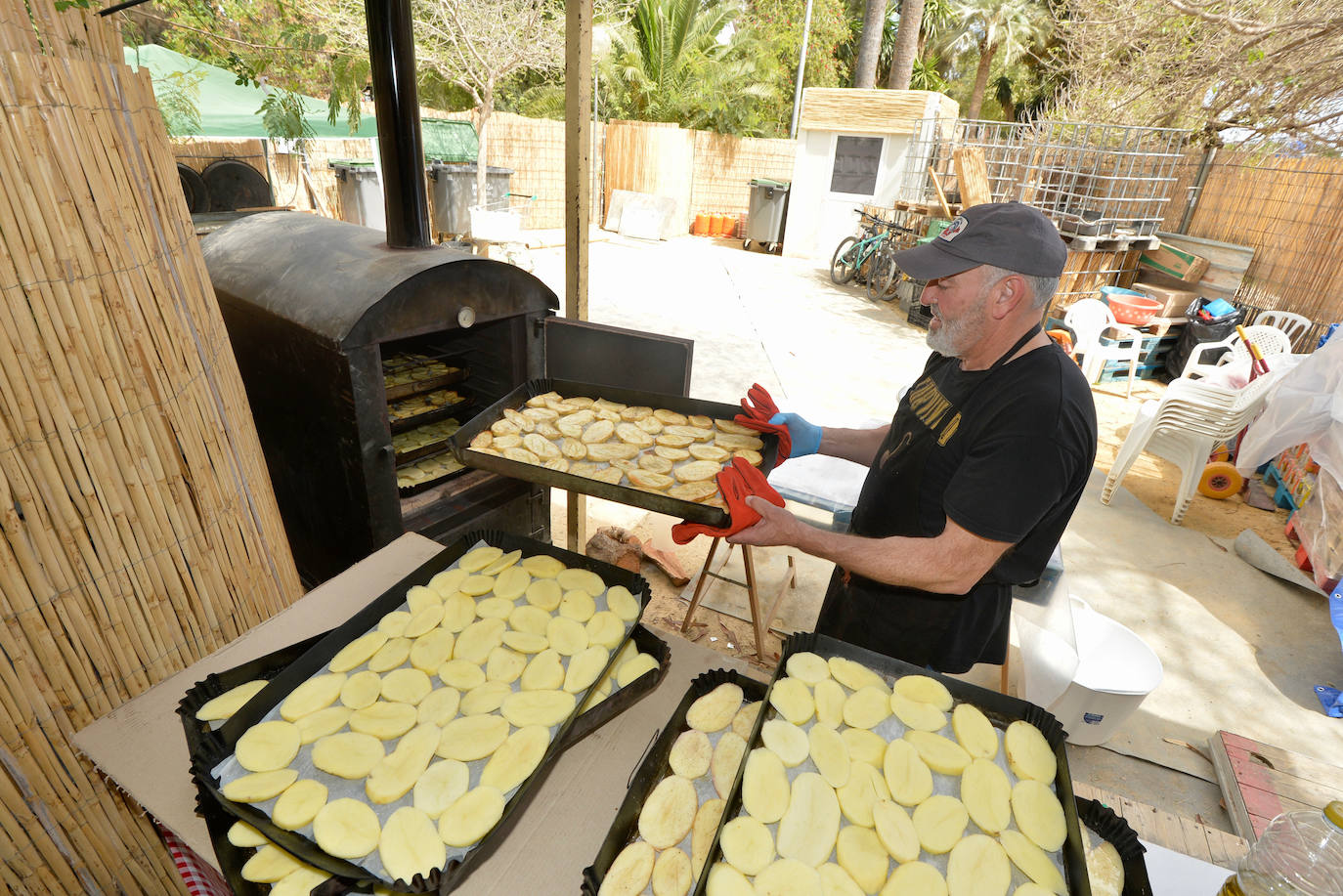 La inauguración de las barracas de Murcia, en imágenes