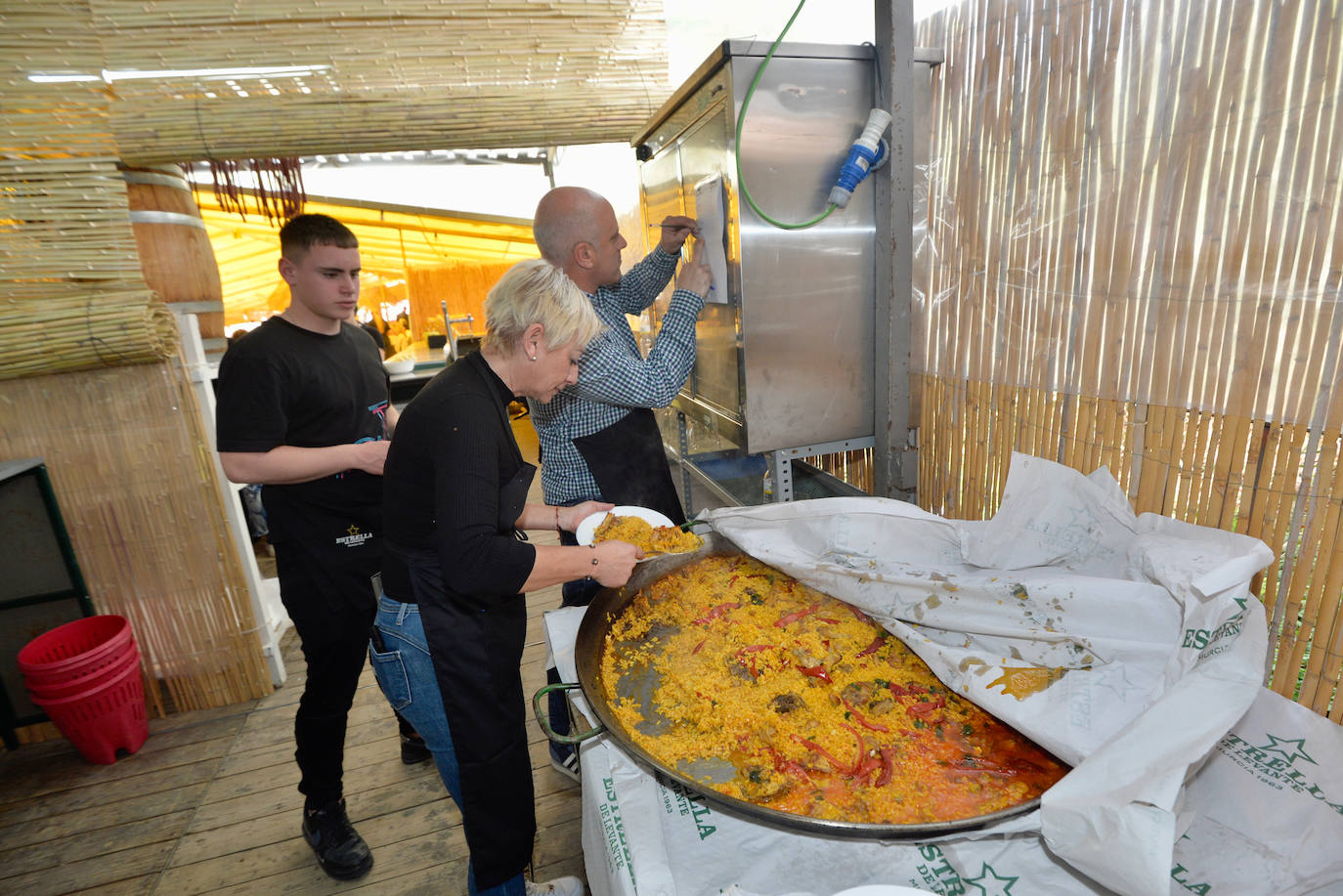 La inauguración de las barracas de Murcia, en imágenes