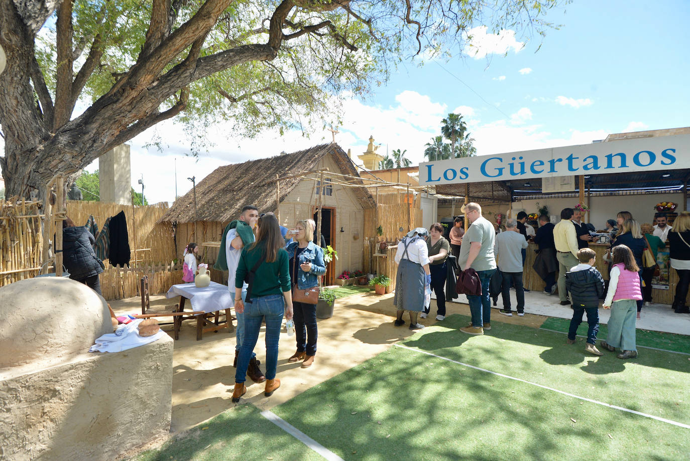 La inauguración de las barracas de Murcia, en imágenes