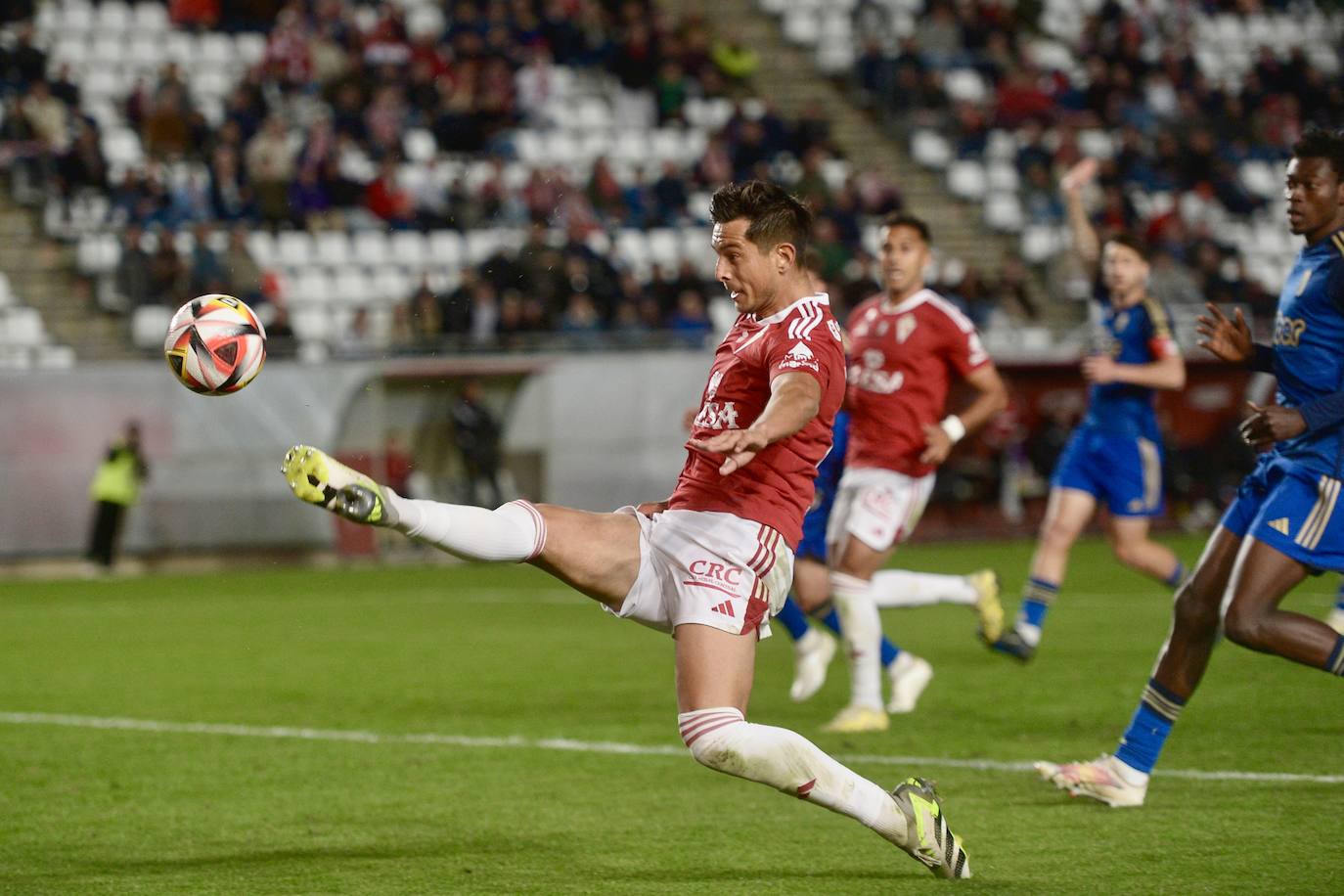 La victoria del Real Murcia frente al Recreativo Granada, en imágenes