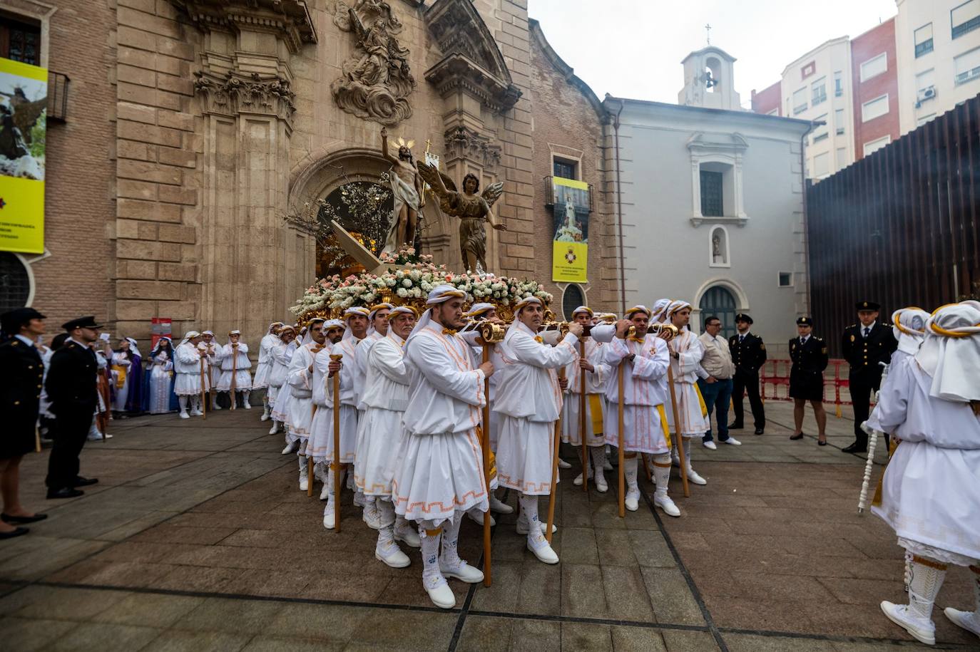 La procesión de Domingo de Resurrección en Murcia, suspendida, en imágenes