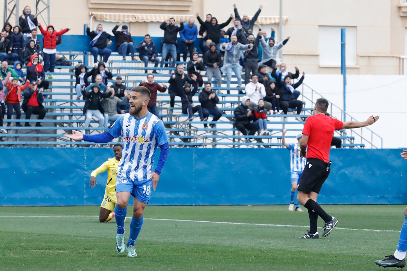 Las imágenes del Águilas-Cartagena B (1-1)