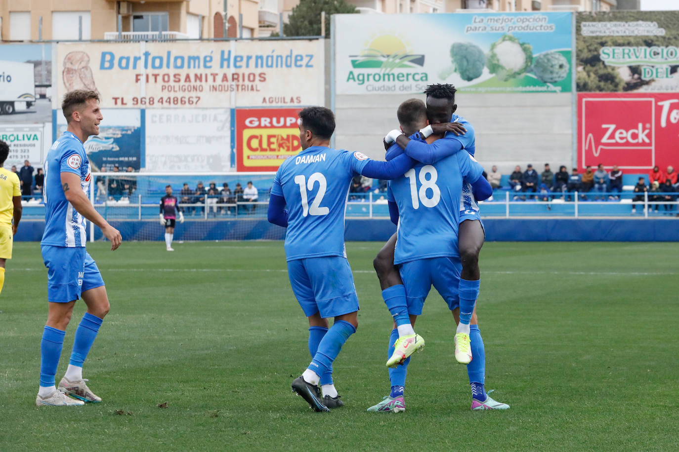 Las imágenes del Águilas-Cartagena B (1-1)