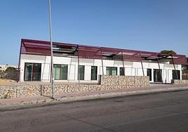 Aspecto que presentaba el nuevo centro de trabajo a mediados del mes pasado.