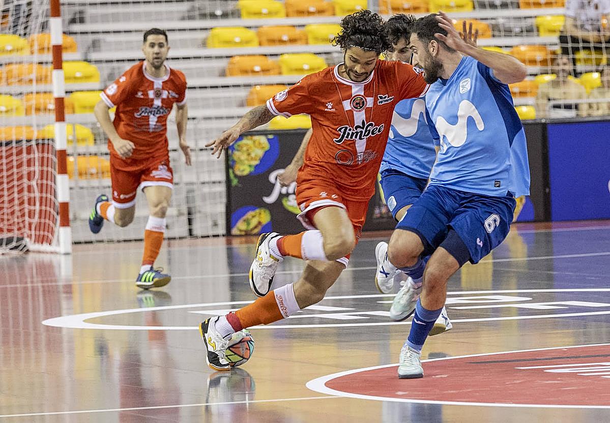 Las imágenes del Jimbee-Movistar (1-8)