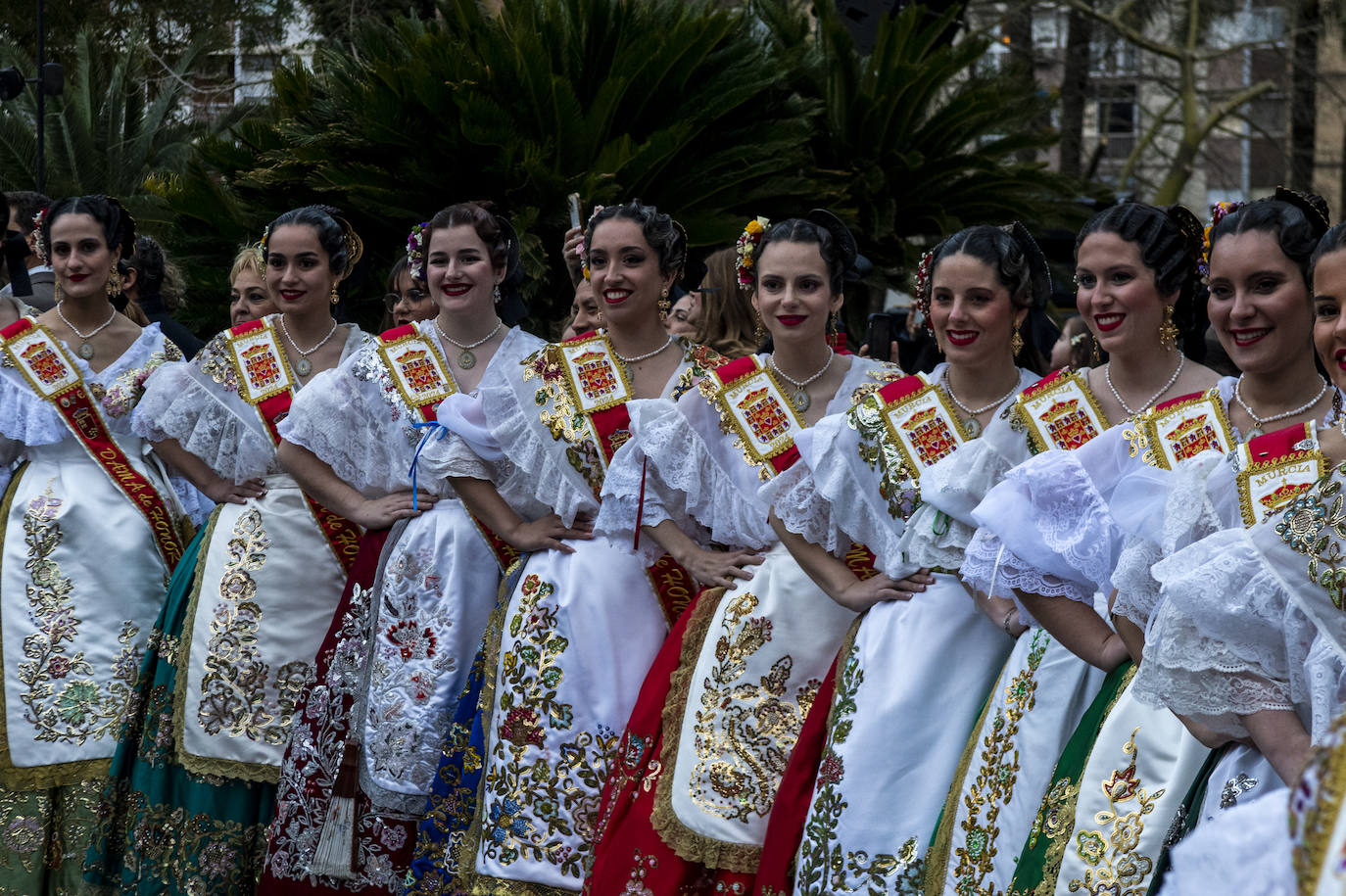Las imágenes de la inauguración de los Jardines de Primavera en Murcia