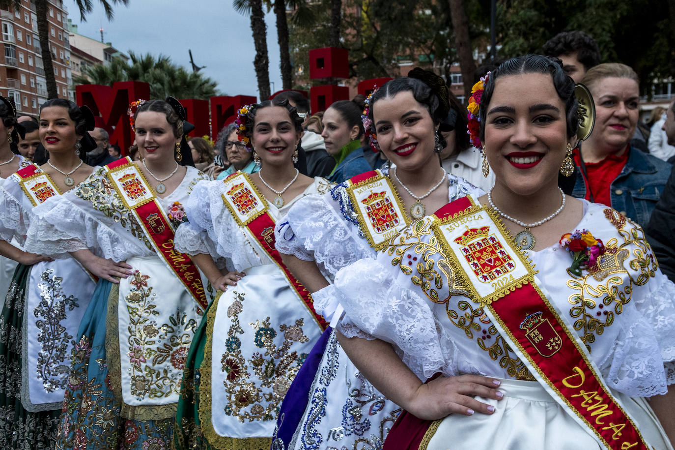 Las imágenes de la inauguración de los Jardines de Primavera en Murcia