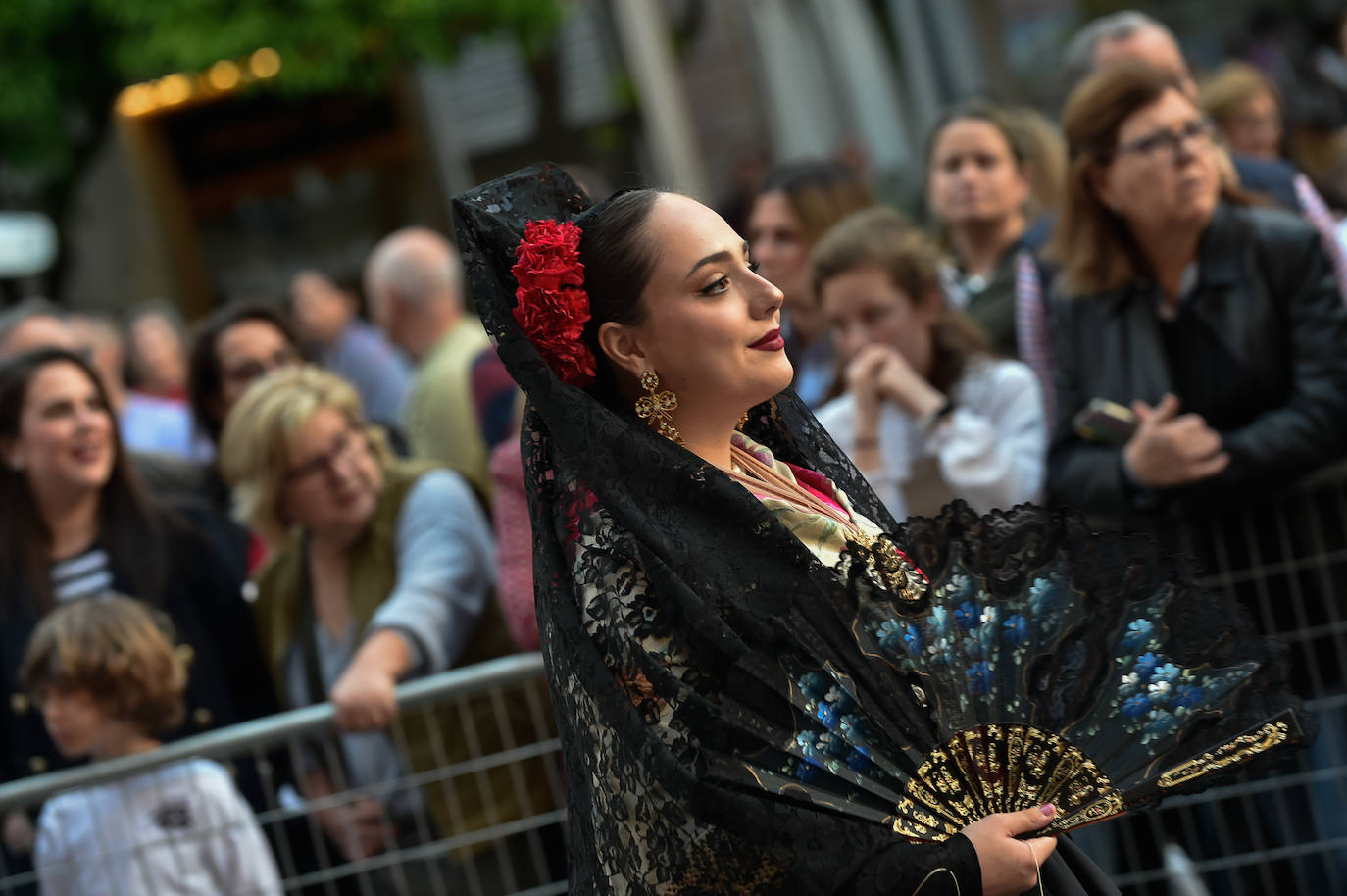 Las imágenes de la ofrenda floral a la Virgen de la Fuensanta
