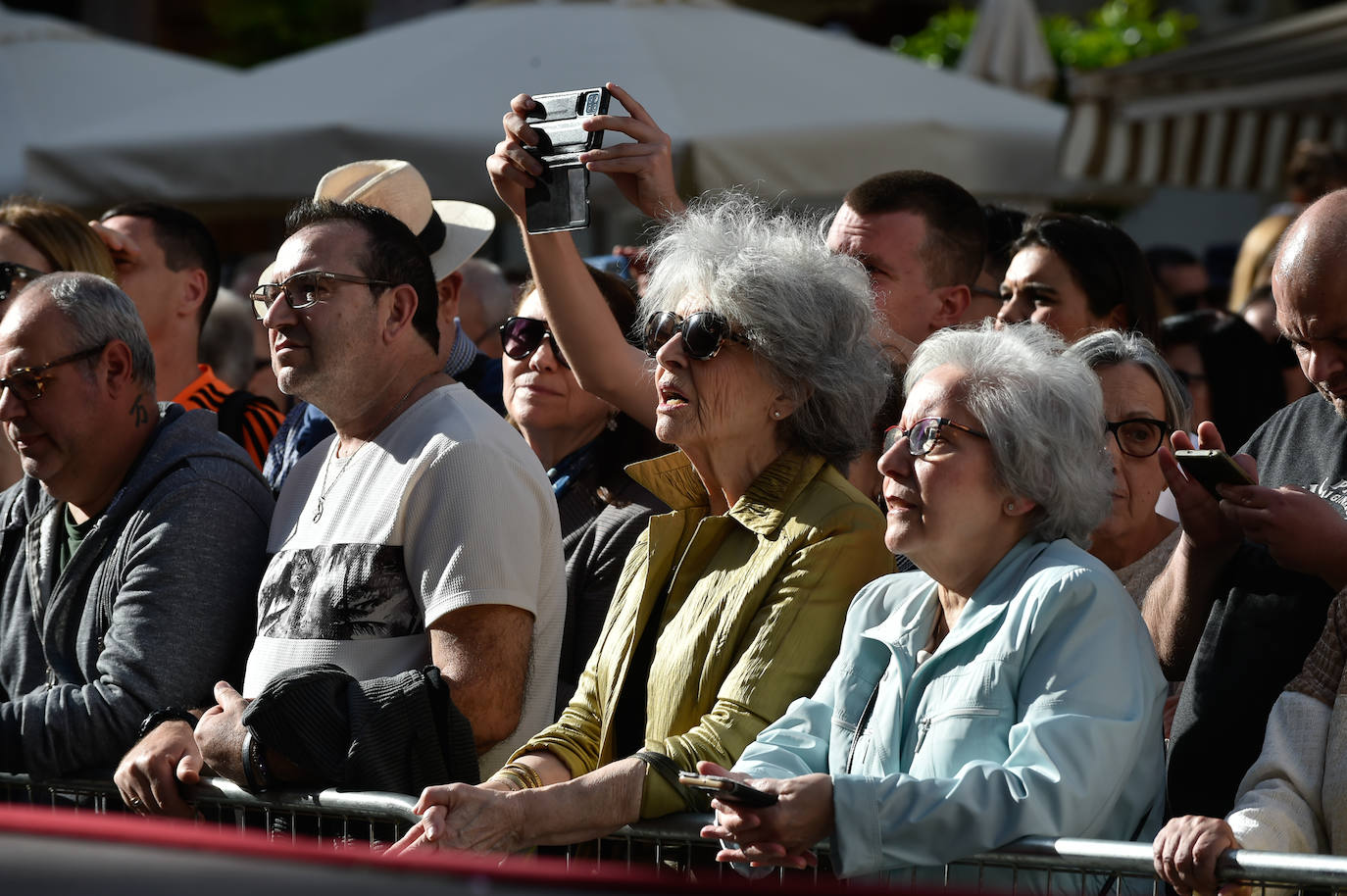 Las imágenes de la ofrenda floral a la Virgen de la Fuensanta