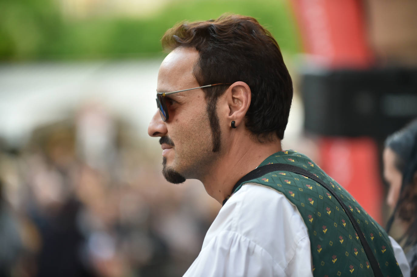 Las imágenes de la ofrenda floral a la Virgen de la Fuensanta