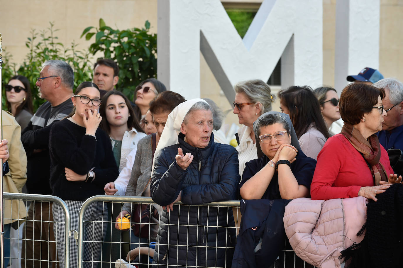 Las imágenes de la ofrenda floral a la Virgen de la Fuensanta
